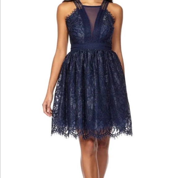 TFNC LONDON Bethany Lace Dress S - Picture 1 of 11